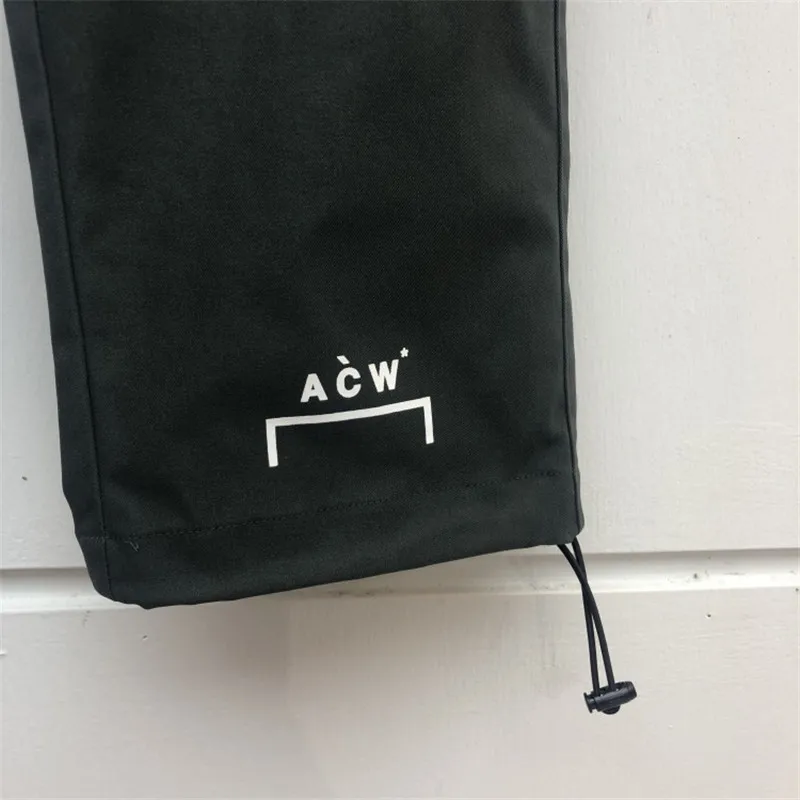 A-COLD-WALL ACW мужские тренировочные брюки высокого качества с большим карманом на молнии с эластичной резинкой на талии уличные бегуны Свободные повседневные A-COLD-WALL брюки