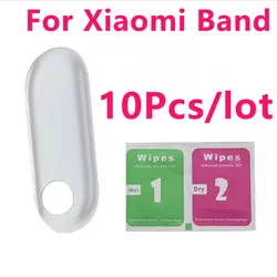 10 шт./партия mi Band 4 3 2 мягкая пленка протектор экрана для Xiaomi mi Band3 mi band 4 Смарт Браслет Защитная пленка крышка