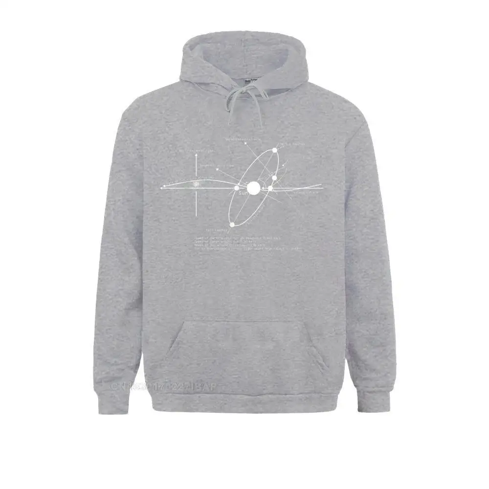 Diagrama de sistemas solares Amante de la astronomía Astrónomo Regalo espacial Sudaderas personalizadas 2021 Sudaderas con capucha de otoño para hombre Sudaderas con capucha normales