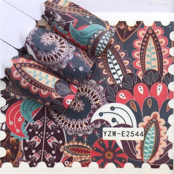 

1 Sheet Stamp Styles Nail Art Water Transfer Sticker Decals DIY Tips