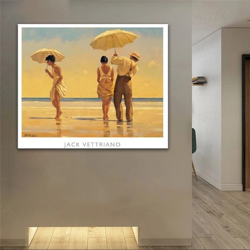 Paintings by Jack Vettriano Printed on Canvas