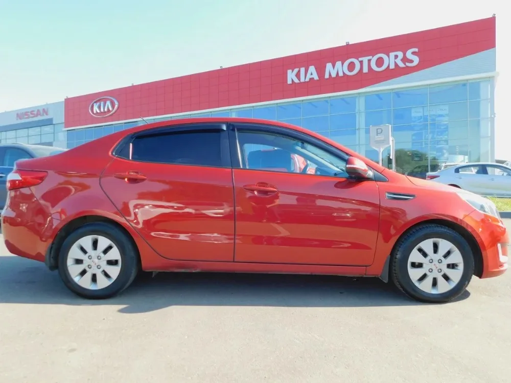 Для Kia Rio 2011- авто внутренний задний бампер после защитного порога Накладка багажника защита порога пластина автомобиля аксессуары