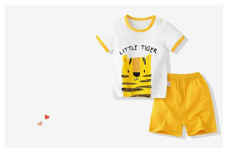 New Deisgner Baby Boys Clothes Sport Clothing Tracksuit Active Striped Tshirt +shorts Clothes 2pcs Toddler Girls Clothing Sets stylish baby clothing set