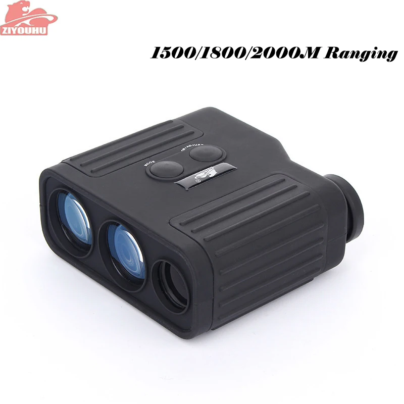 

Military Laser Rangefinder 1500m/1800m/2000m Ranging Range 7x Magnification HD Telescope 4 Measurement Modes Distance Designs