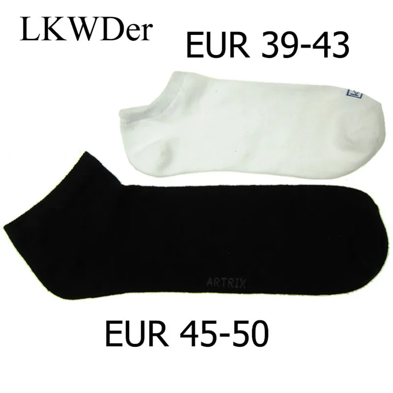 LKWDer, 10 шт. = 5 пар, мужские хлопковые носки большого размера плюс 45,46, 49,50, деловые носки, Классические носки, Meias Calcetines Hombre