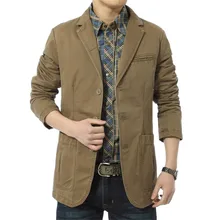 Весенний Мужской Хлопковый Повседневный Блейзер, мужской брендовый военный пиджак, мужской пиджак, мужской пиджак, Мужской Блейзер, мужской пиджак