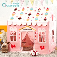 Дети teepe палатка игровая комната, мужчина девочка, семья Принцесса подарок на день рождения