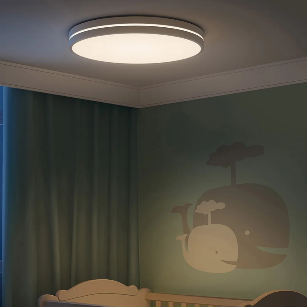 YEELIGHT YLXD032YL AC220 50 Вт умный светодиодный потолочный светильник 450x70 мм Aurora Smart/Dual Mode лампа приложение управление Поддержка Xiaomi AI динамик - Цвет: White