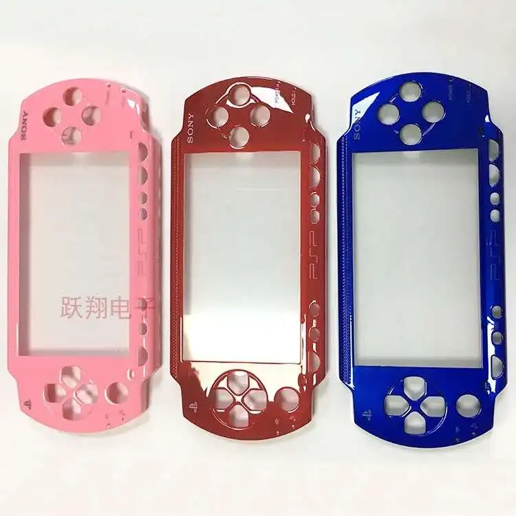 Передняя крышка корпуса для PSP 1000 сменная Крышка с логотипом лицевая пластина Sony
