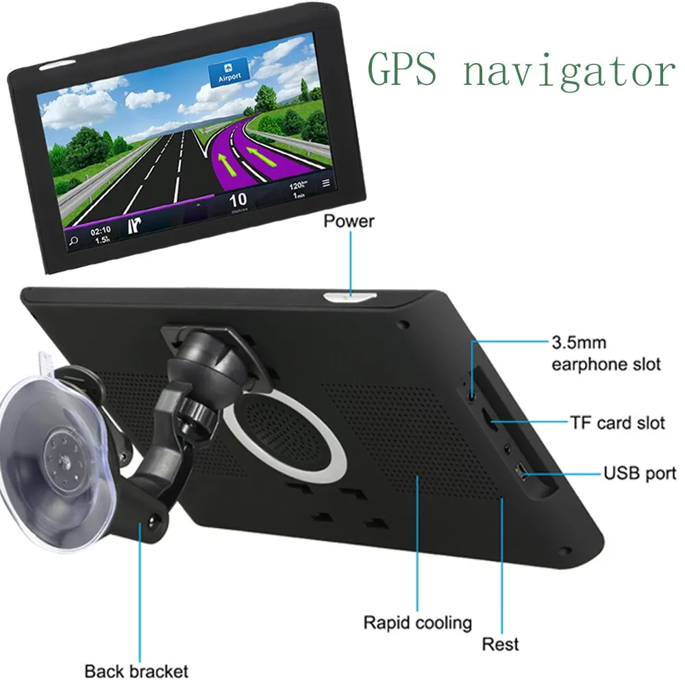 Лидер продаж от производителя 9 дюймов Автомобильный gps навигатор Bluetooth для