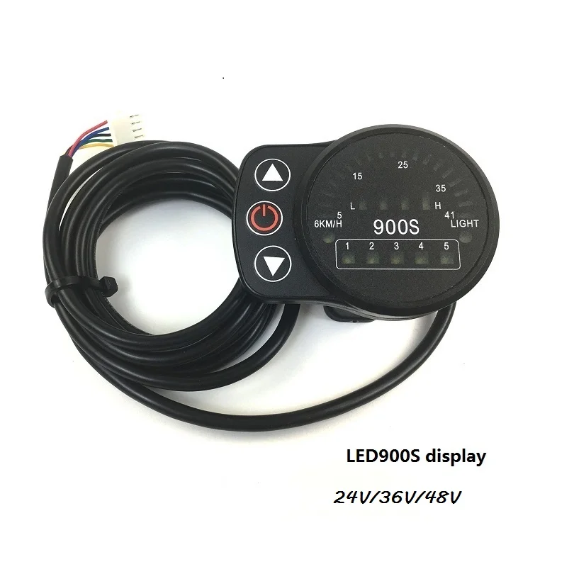 Когда-нибудь KT kunteng дисплей Ebike Комплект 24 в 36 в 48 в 72 в интеллектуальная панель управления LCD5 3 6 7 8H LED880 части KT - Цвет: LED900S SM