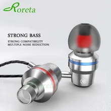 Roreta 3,5 мм проводные наушники, стерео наушники-вкладыши с микрофоном, спортивные наушники для бега, наушники для samsung huawei iPhone 6 6s
