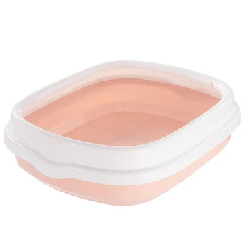 

Practical 1 Set Pet Toilet Bedpan Cat Litter Box Cat Dog Tray with Scoop Toilet Supply Teddy Anti-Splash Dog Toilette Home