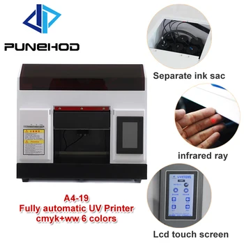 

2019 Hot selling Logo printing machine automatic garment t-shirt sublimation printing machine a4 size uv printer
