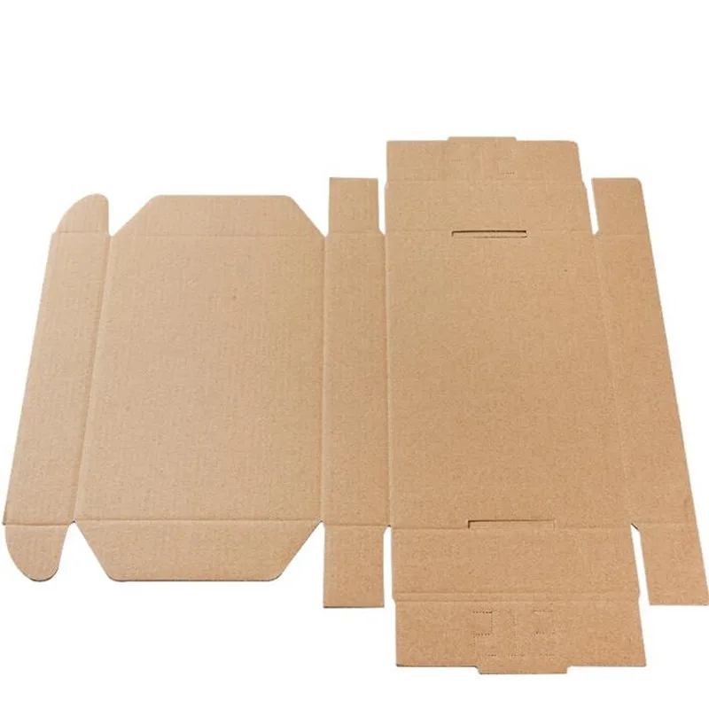 10 шт/партия коричневая бумага крафт-коробка пост ремесло пакет упаковочные коробки хранения крафт-бумаги коробки почтовый ящик
