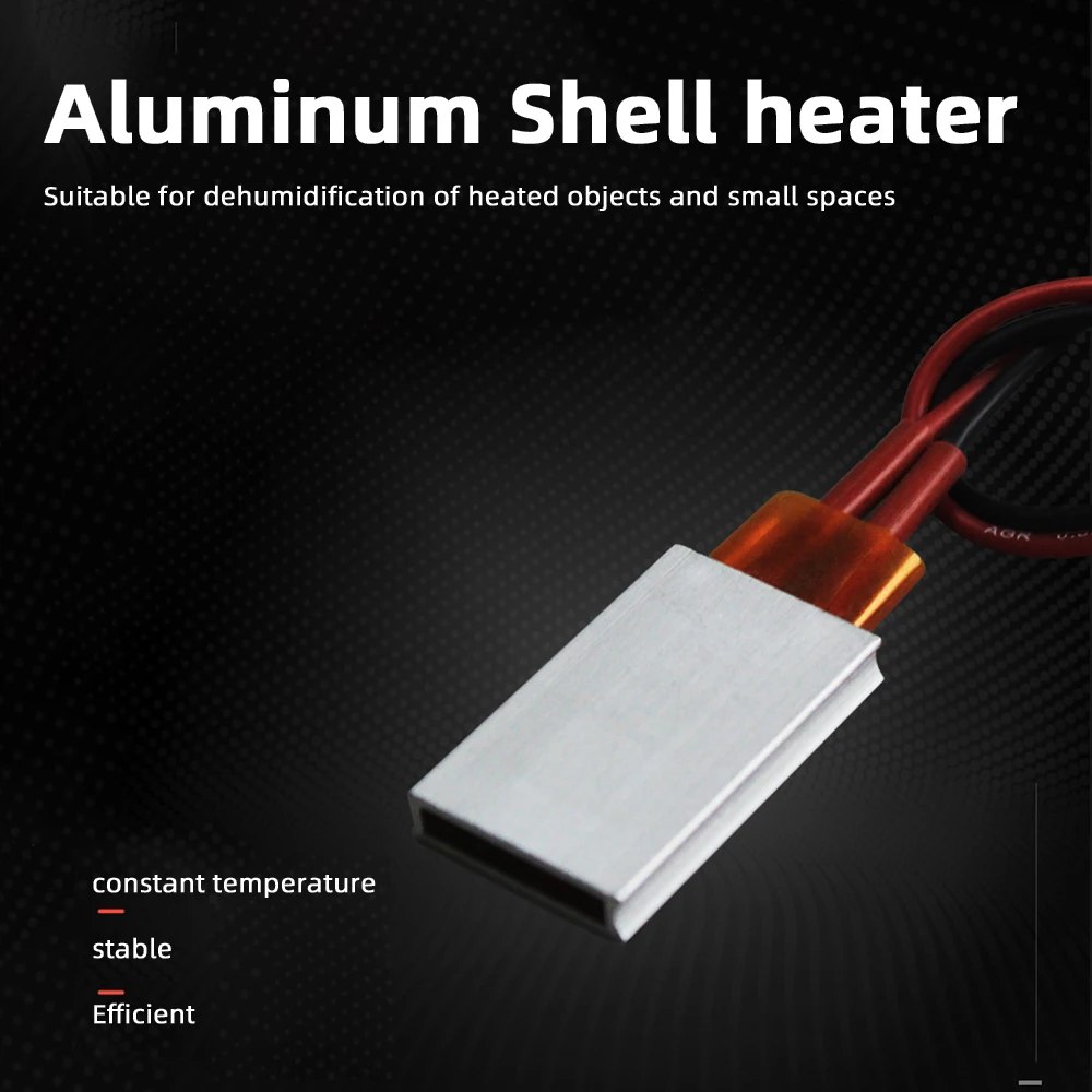 

12V/24V/36V/48V/110V Constant Temperature PTC Ceramic Heating Plate Air Electric Heater Heating Plate 70/110/200/220/230 Degrees