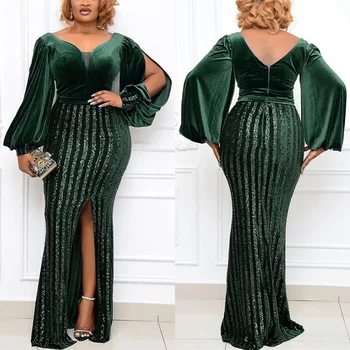 Bunmi Africa Long Sequins Dress
