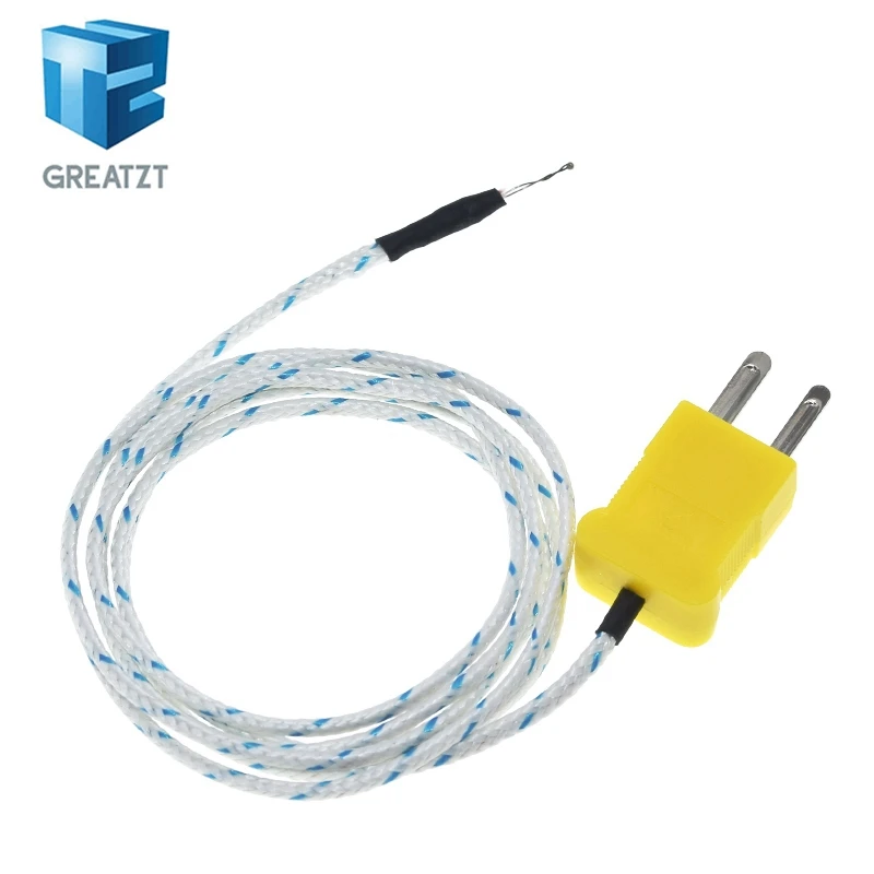 GREATZT K-Typ Oberflächenthermoelement-Temperatursensor 1 m Draht-Thermoelementsonde -20 ~ 500 °C – Detail 5