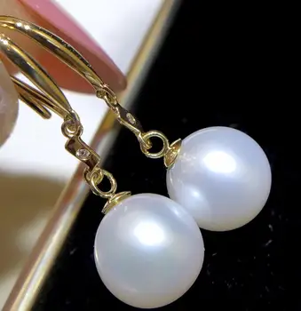 

Unique New Fashion Hot Genuine 18K Yellow Gold Earrings Findings Mountings Settings AU750 Jewelry Drop Earrings Women Nice Gift