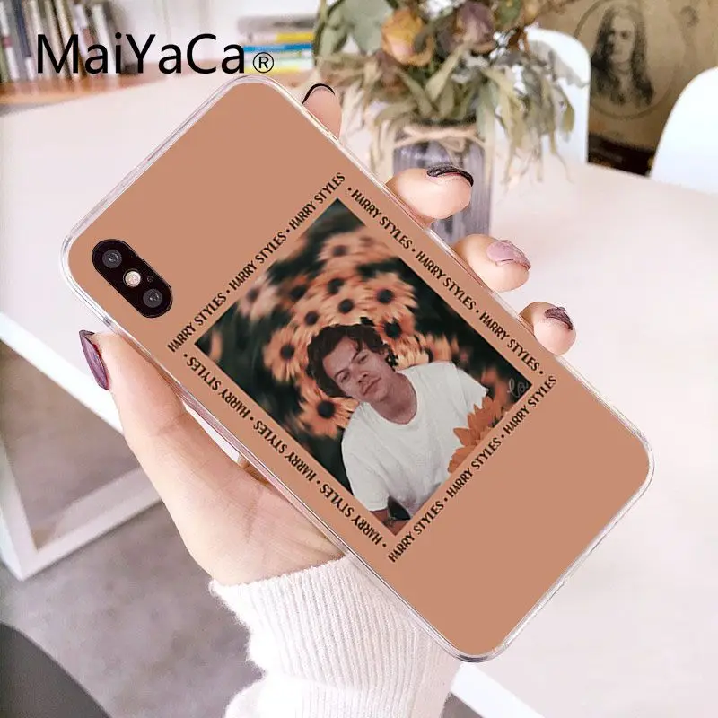 Чехол для телефона MaiYaCa Harry Styles для iPhone 6S 6plus 7plus 8 8Plus X Xs MAX 5 5S XR 10