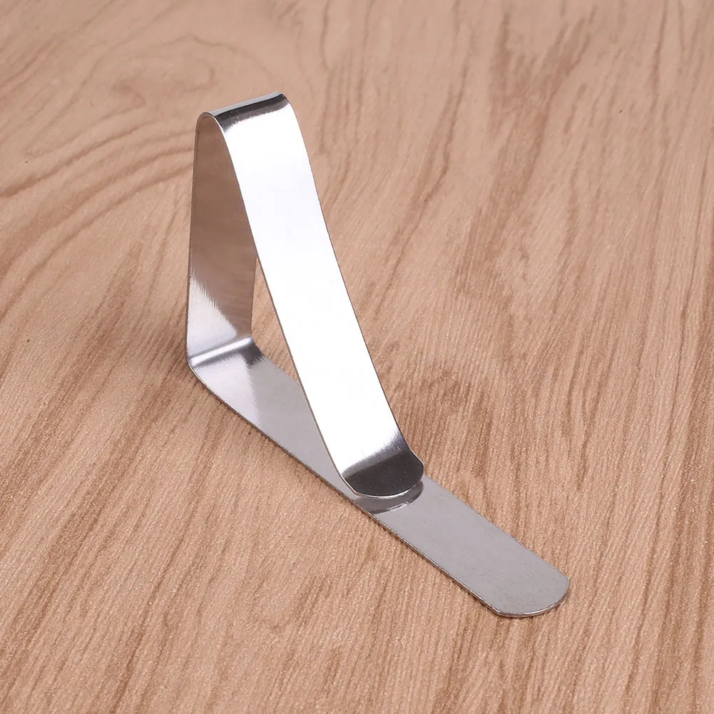 Сильный Нержавеющая сталь безопасная ткань бумажная Держатель Зажимы для