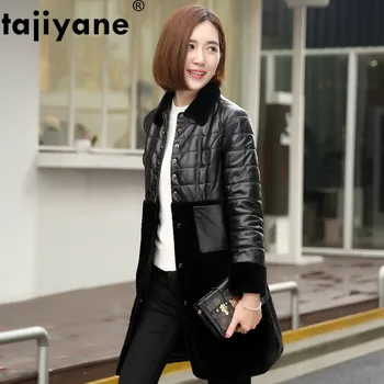 

Winter Real Genuine Leather Jacket Real Fur Coat Streetwear Wool Jacket Sheepskin Coat Women Clothes 2019 Sheep Shearling