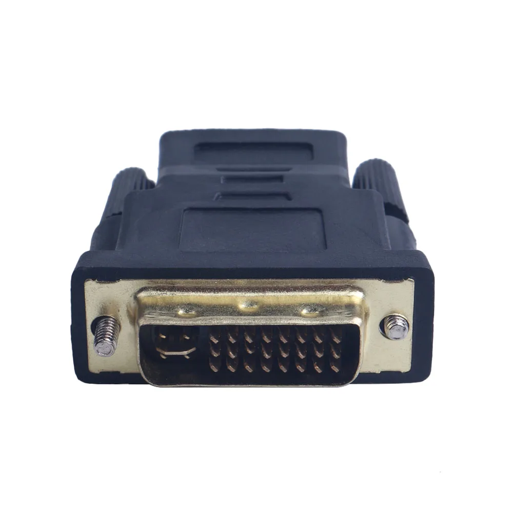 Elistooop DVI 24 + 1 штекер на HDMI гнездо конвертер позолоченный адаптер 1080P для HDTV LCD D|to