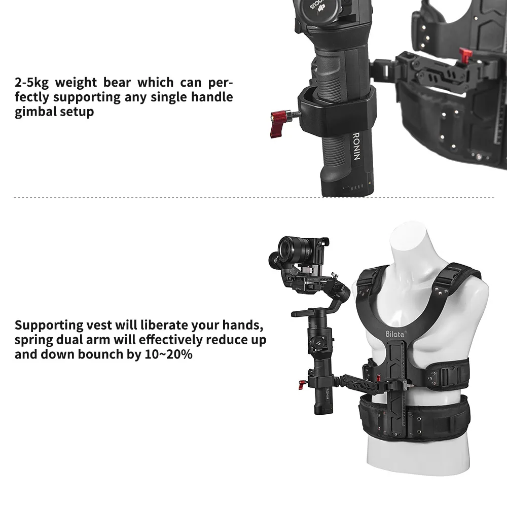 DF DIFITALFOTO стабилизатор карданный система поддержки Совместимость с DJI Ronin-S/Zhiyun Crane/Feiyu AK/Moza аксессуары с одной ручкой