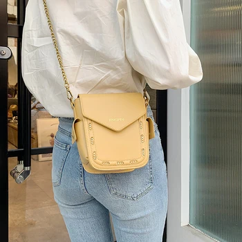 

Sweet Girls Fashion Small Crossbody Bags for Women 2020 Summer Street Shopping Chains Clutch Purse Shoulder Bag Lady Sac A Main