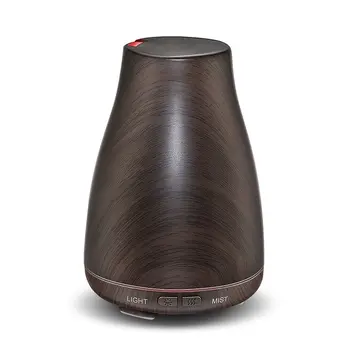 

Wooden Pattern Portable Humidifier Size Home Office Aroma Essential Oil Diffuser Ultrasonic USB Rechargeable Mist Humidifier