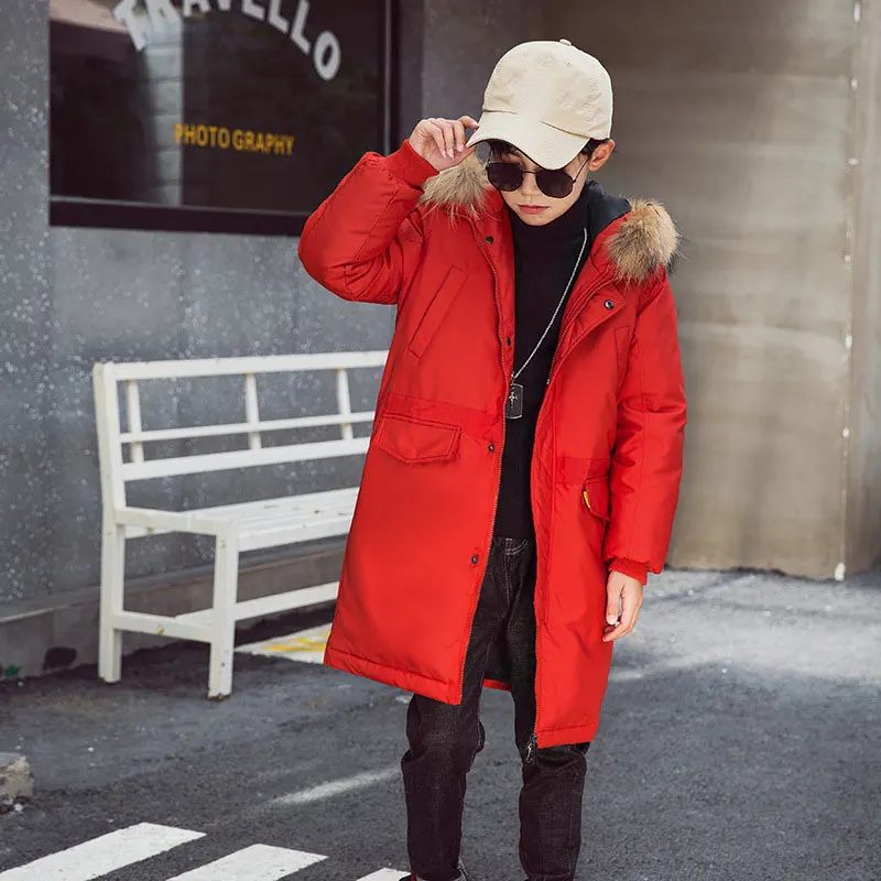 

2019 boy winter jackets coat kids down coat with hood boys winter clothing duck down boys winter coat for kids