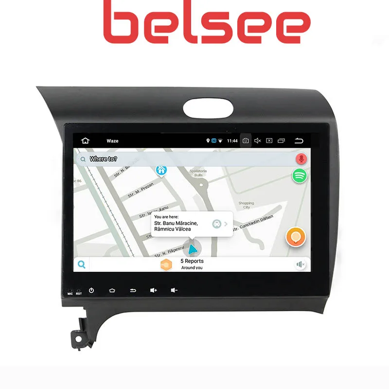 Excellent Belsee Ram 4+64G DSP Car Radio Multimedia Player Android 9.0 Auto DVD for Kia CERATO K3 FORTE 2013 2014 2015 2016 gps navigation 5