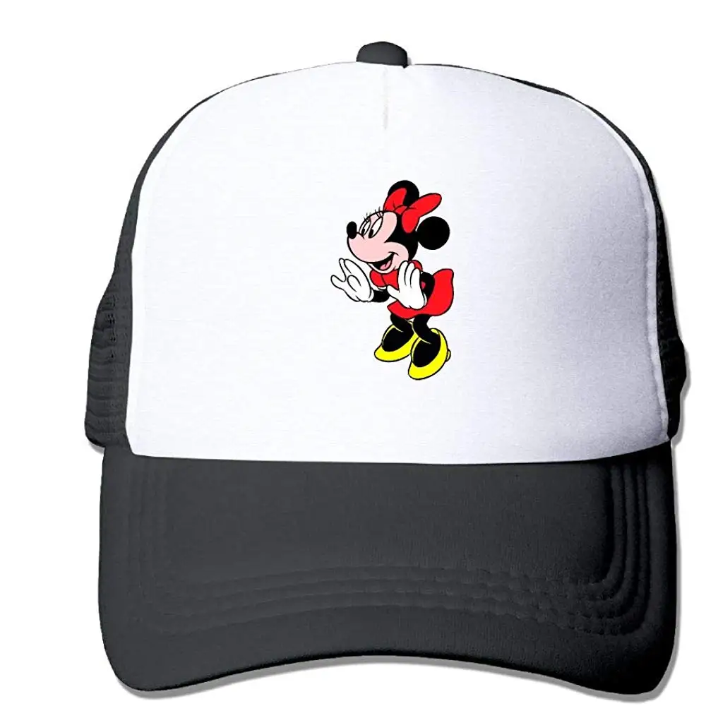 Минни Защита от солнца регулируемые шапки быстросохнущая сетчатая шляпа черная