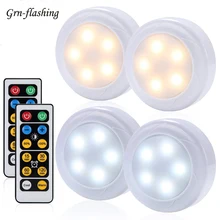 Светодиодный светильник под шкаф, датчик касания с регулируемой яркостью, теплый/белый, двойной цвет, внутренний Светодиодный точечный светильник, закрытый гардероб, кухонный ночник