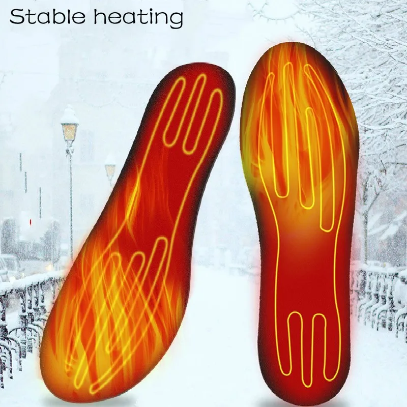 Semelles Chauffantes USB – Semelles Intérieures électriques Pour L'hiver – Taille 35-46
