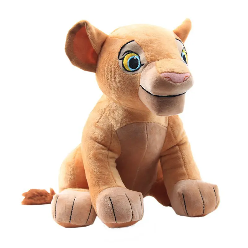Высокое качество 30 см король льва 1 шт. сидящий высокий 26 см Simba Nala плюшевые игрушки мягкие животные кукла Дети Рождественский подарок Горячая