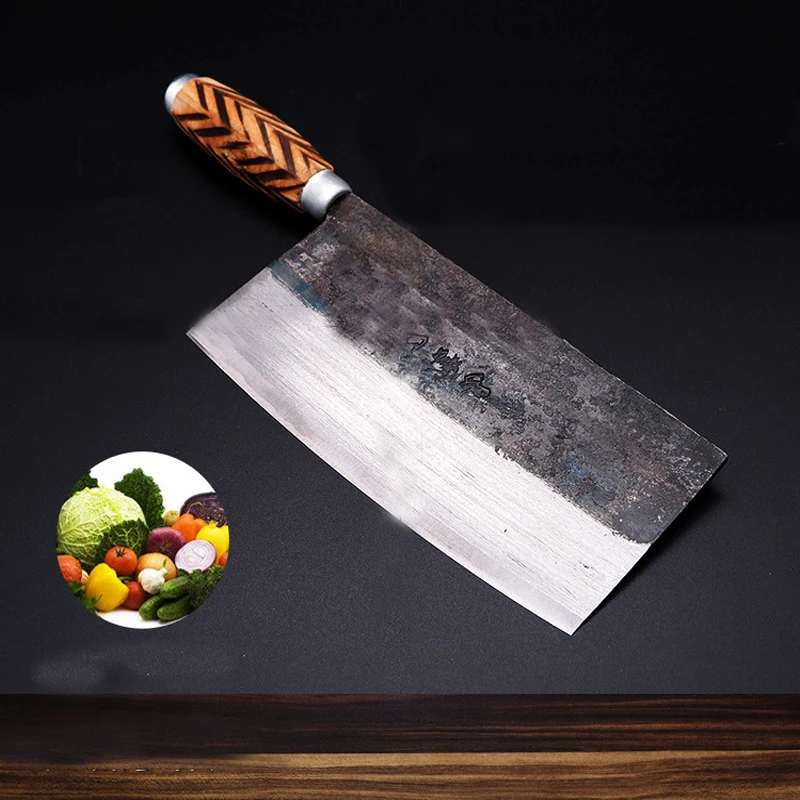 Китайские кухонные ножи ручной работы Liang Da Высокоуглеродистый кованый кухонный