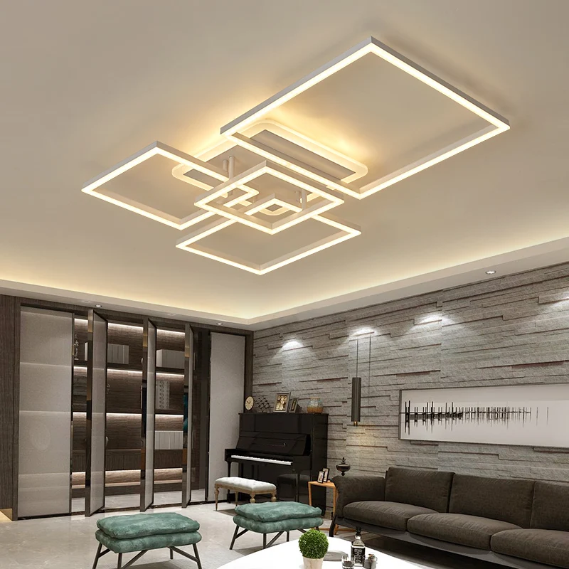 

Geometric simple geometric living room lamp splicing ceiling lamp