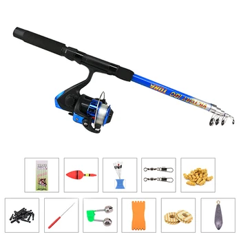 

Fishing Kit Fishing Rod And Reel Combo Pole Spinning Reel Set with Fishing Accessories Set For Fishing