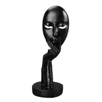 

Nordic Abstract Thinker Statue Forgetive Resin Statues People Sculptures Mini Figurines Cabinet Office Home Decoration Crafts