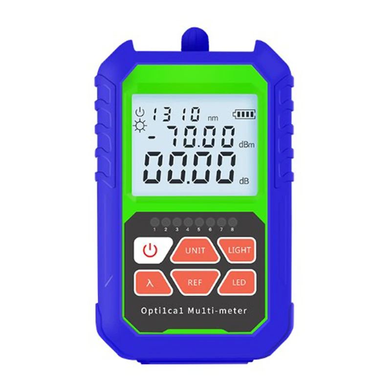 Горячий волоконно-оптический тест er самокалибрующийся Высокоточный оптический измеритель мощности светильник тест на распад