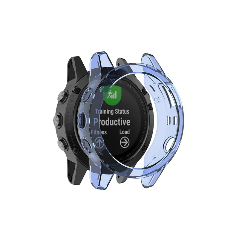 Мягкий чехол из ТПУ с кристаллами для Garmin fenix 5 5X Смарт-часы защитный силиконовый корпус для Garmin Fenix 5/5 plus Аксессуары