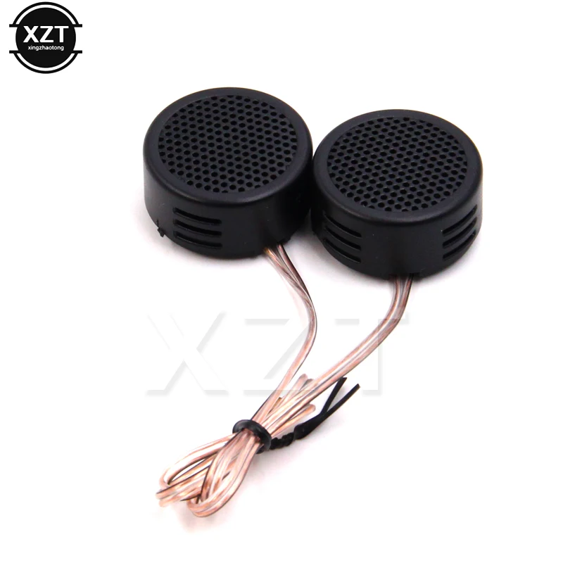 1 Pair Universal High Efficiency Mini Dome Tweeter Loud Speaker 500W Multi-functional Car Stereo Speakers Super Power Audio