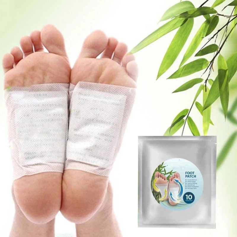 

10 Pcs Aromatic Herbal Foot Patch Dehumidification Sleeping Anti-Stress Relief M89F