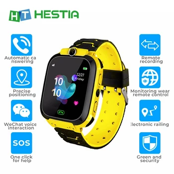 

Waterproof Kids 2G Smart Watch With SIM Card Clock Watch Phone SOS Antil-lost Sports Watch Electronic Baby Watch For Children