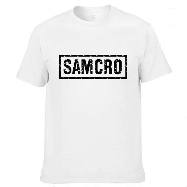 SOA Sons of anarchy/Модная Детская футболка с принтом «SAMCRO» модные повседневные хлопковые футболки с короткими рукавами в стиле хип-хоп для мужчин и женщин - Цвет: as picture