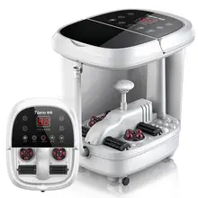 Ванна для ног, замачивание, ведро, артефакт, высокая глубокая бочка, для ног, электрический массаж, нагревание икры, Массажная машина для ног, термостат h