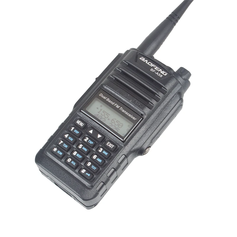 walkie talkie BF-A58 baofeng VHF UHF dual band IP67 waterproof Portable FM two way radio ham 136-174MHz 400-520MHz 3