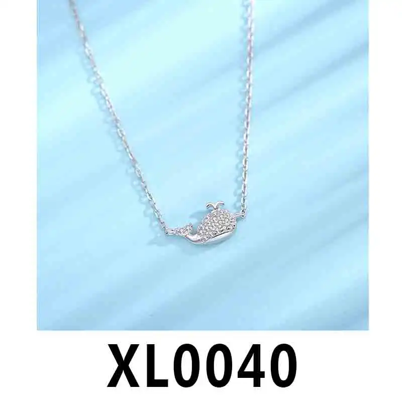 TS-XL003, высокое качество,, милый испанский медведь, драгоценный камень, кулон, ожерелье, сделай сам, ювелирное изделие для женщин, ювелирное изделие, Стерлинговое Серебро, ожерелье - Цвет камня: XL0040-615432580