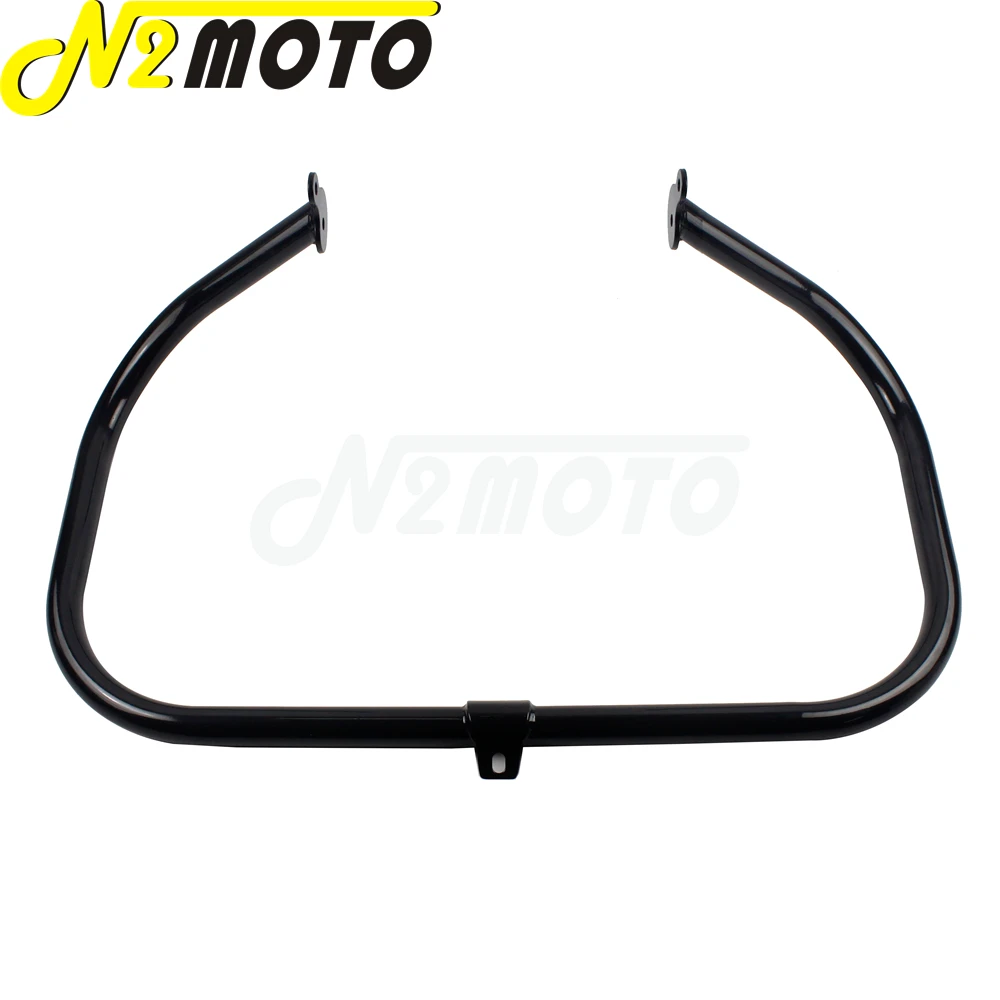Motorcycle Black Engine Guard Highway Crash Bar For Harley Touring Road
